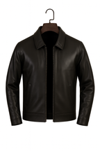 The Obsidian Leather Jacket