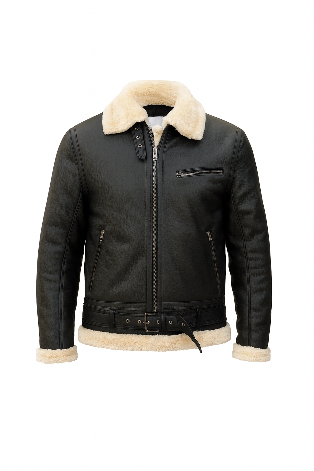 The Highland Aviator Leather Jacket