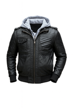 The Hybrid Edge Leather Jacket