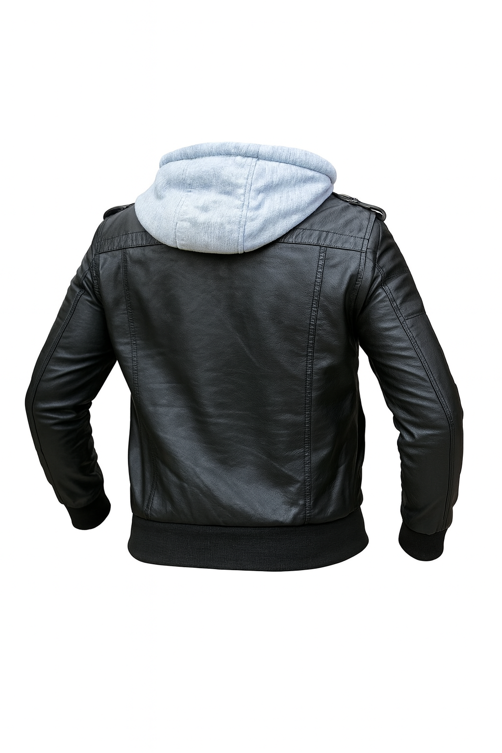 The Hybrid Edge Leather Jacket