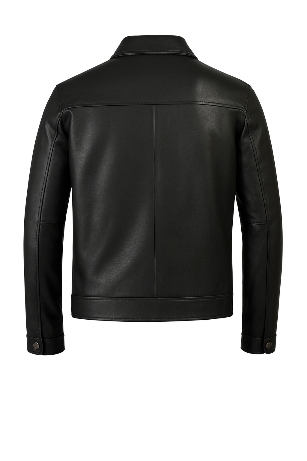 The Obsidian Leather Jacket