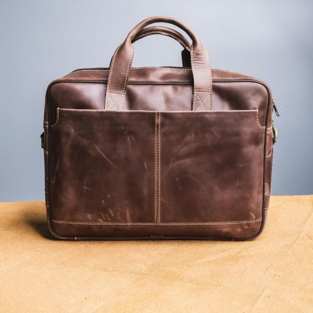 The Cognac Classic Leather Bag